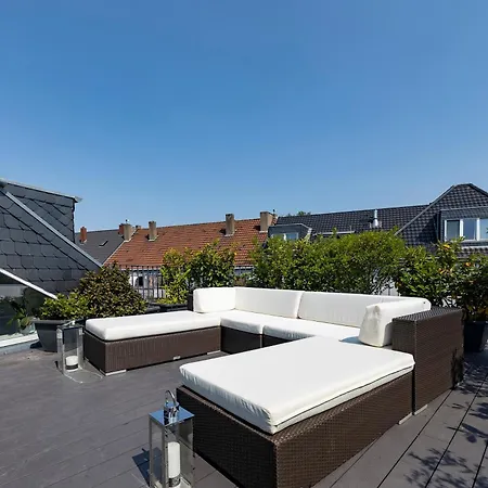 Apartment Penthouse With Whirlpool Central Dusseldorf