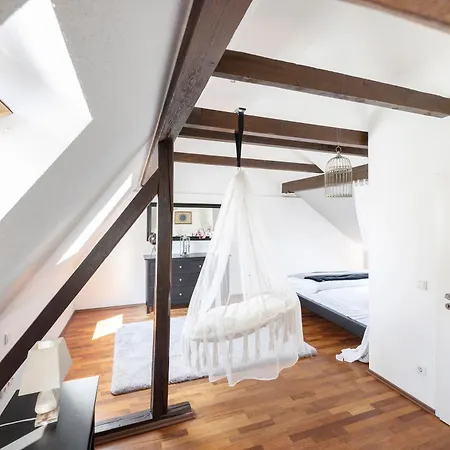 Penthouse With Whirlpool Central Dusseldorf