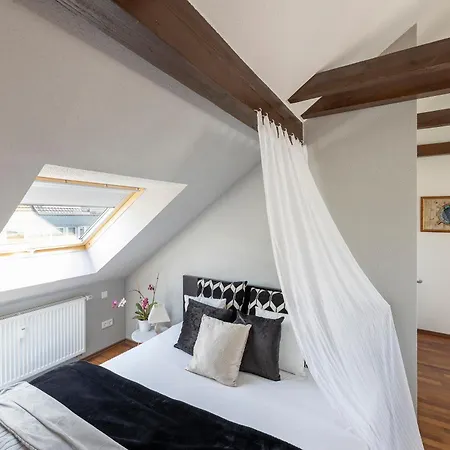 Apartment Penthouse With Whirlpool Central Dusseldorf