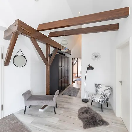 Apartment Penthouse With Whirlpool Central Dusseldorf